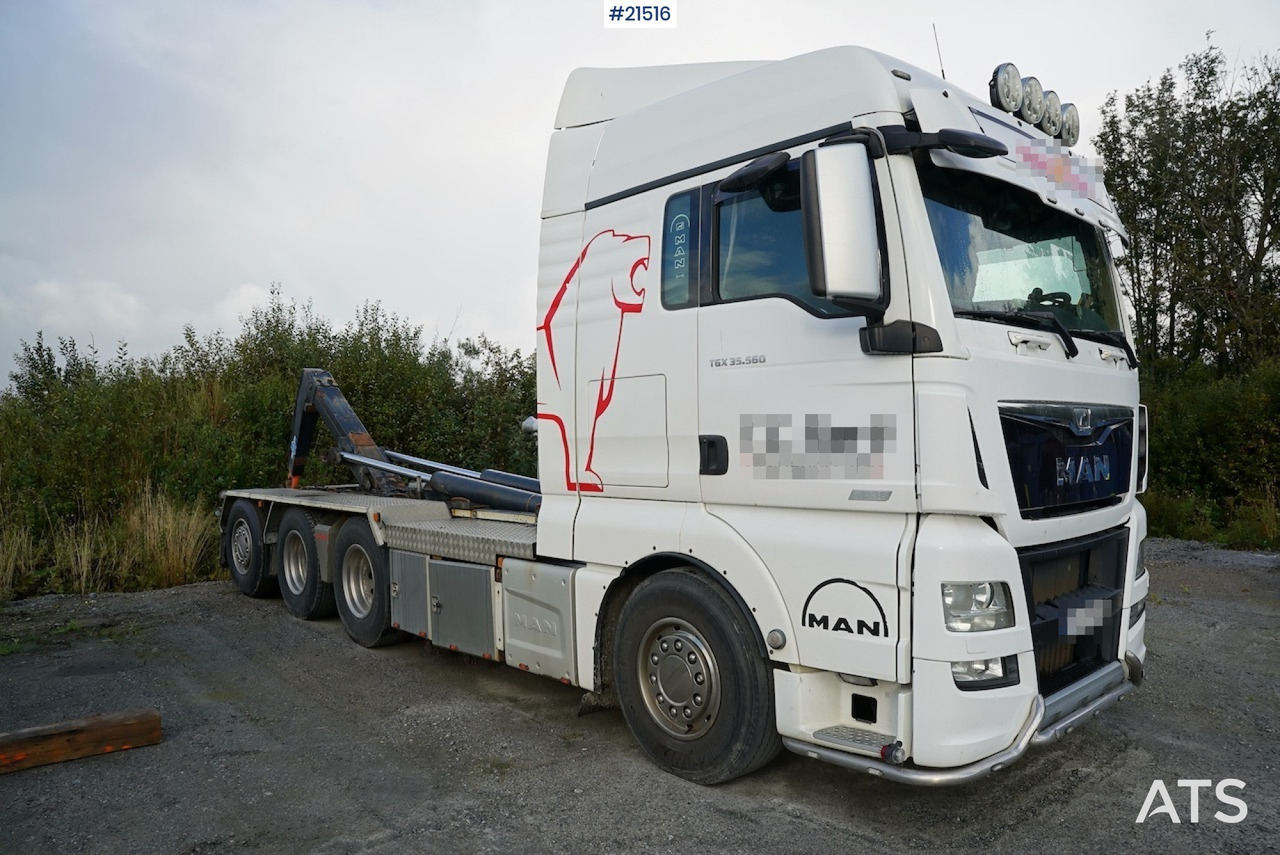 MAN Man TGX 35.560 8x4 tridem krokbil - Haakarmsysteem vrachtwagen: afbeelding 1 MAN Man TGX 35.560 8x4 tridem krokbil - Haakarmsysteem vrachtwagen: afbeelding 1