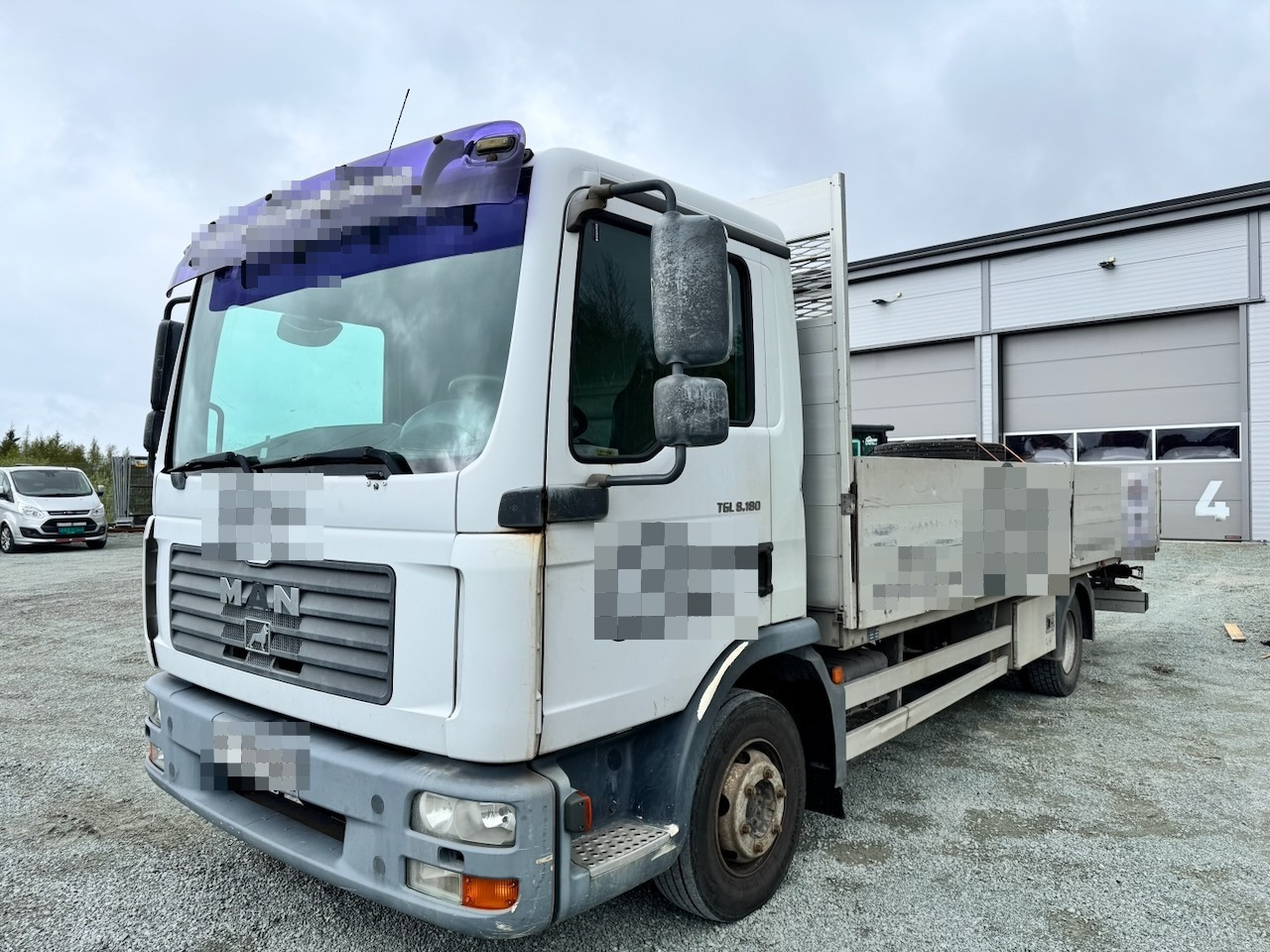 MAN TGL 8.180 - Vrachtwagen met open laadbak: afbeelding 1 MAN TGL 8.180 - Vrachtwagen met open laadbak: afbeelding 1