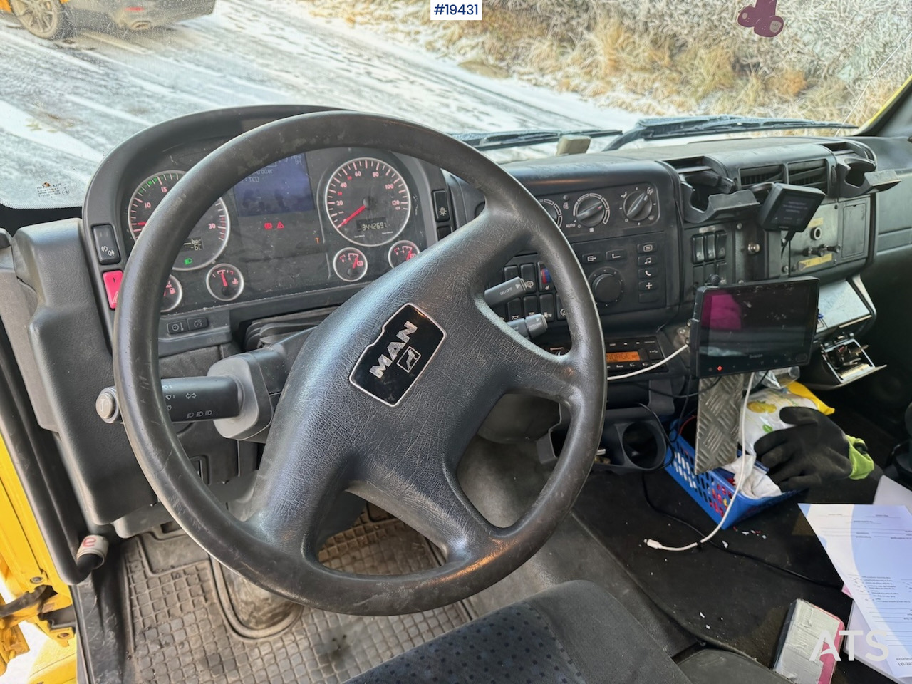 Containertransporter/ Wissellaadbak vrachtwagen MAN TGM 15.280: afbeelding 32