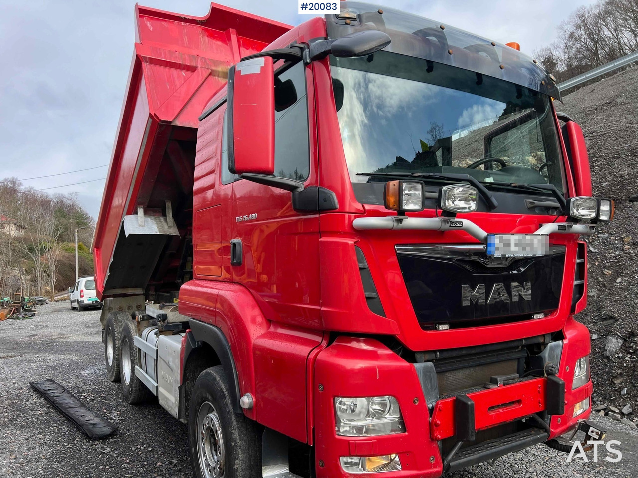 MAN TGS 26.480 - Kipper vrachtwagen: afbeelding 4 MAN TGS 26.480 - Kipper vrachtwagen: afbeelding 4