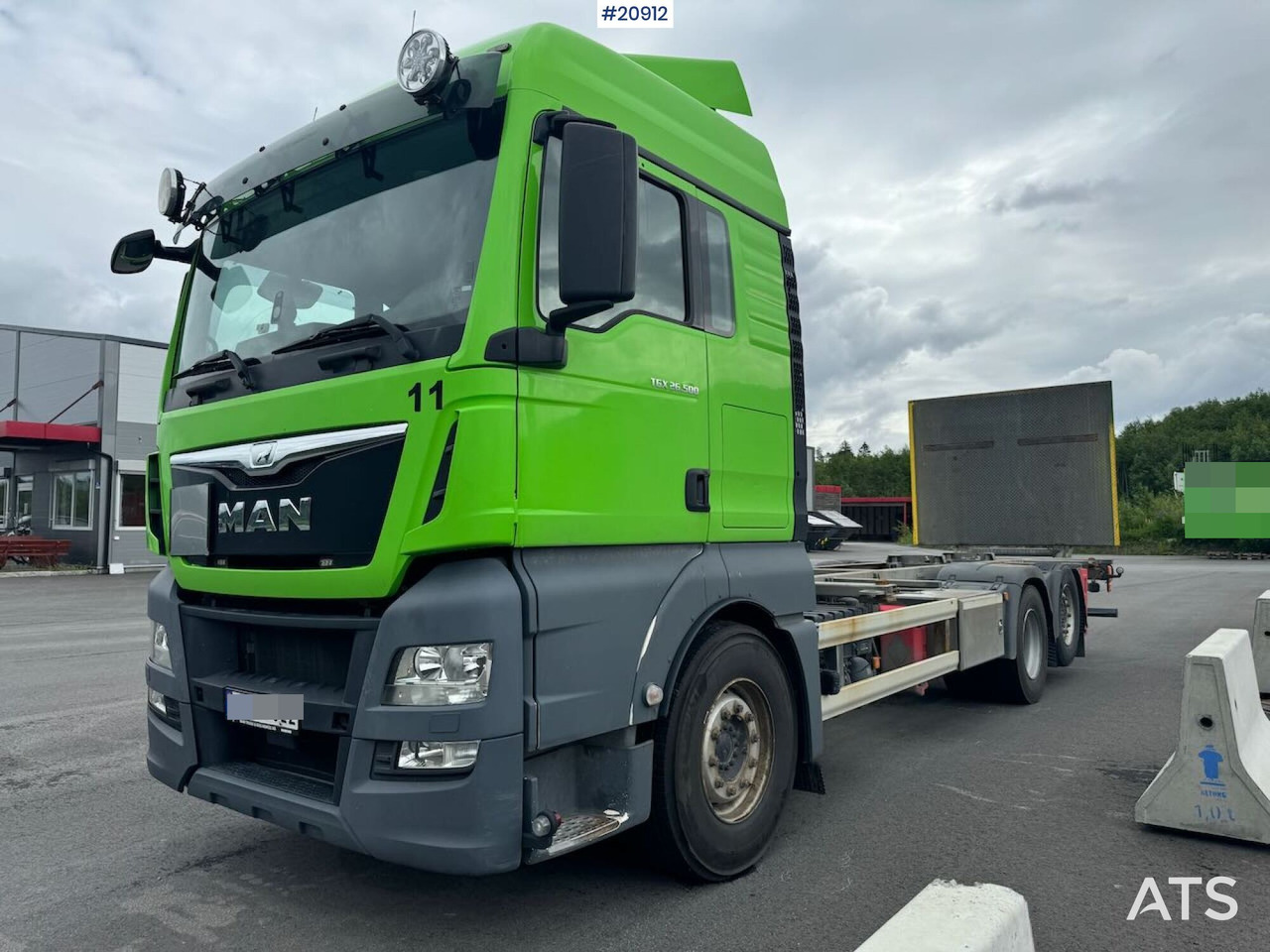 Containertransporter/ Wissellaadbak vrachtwagen MAN TGX 26.500: afbeelding 10