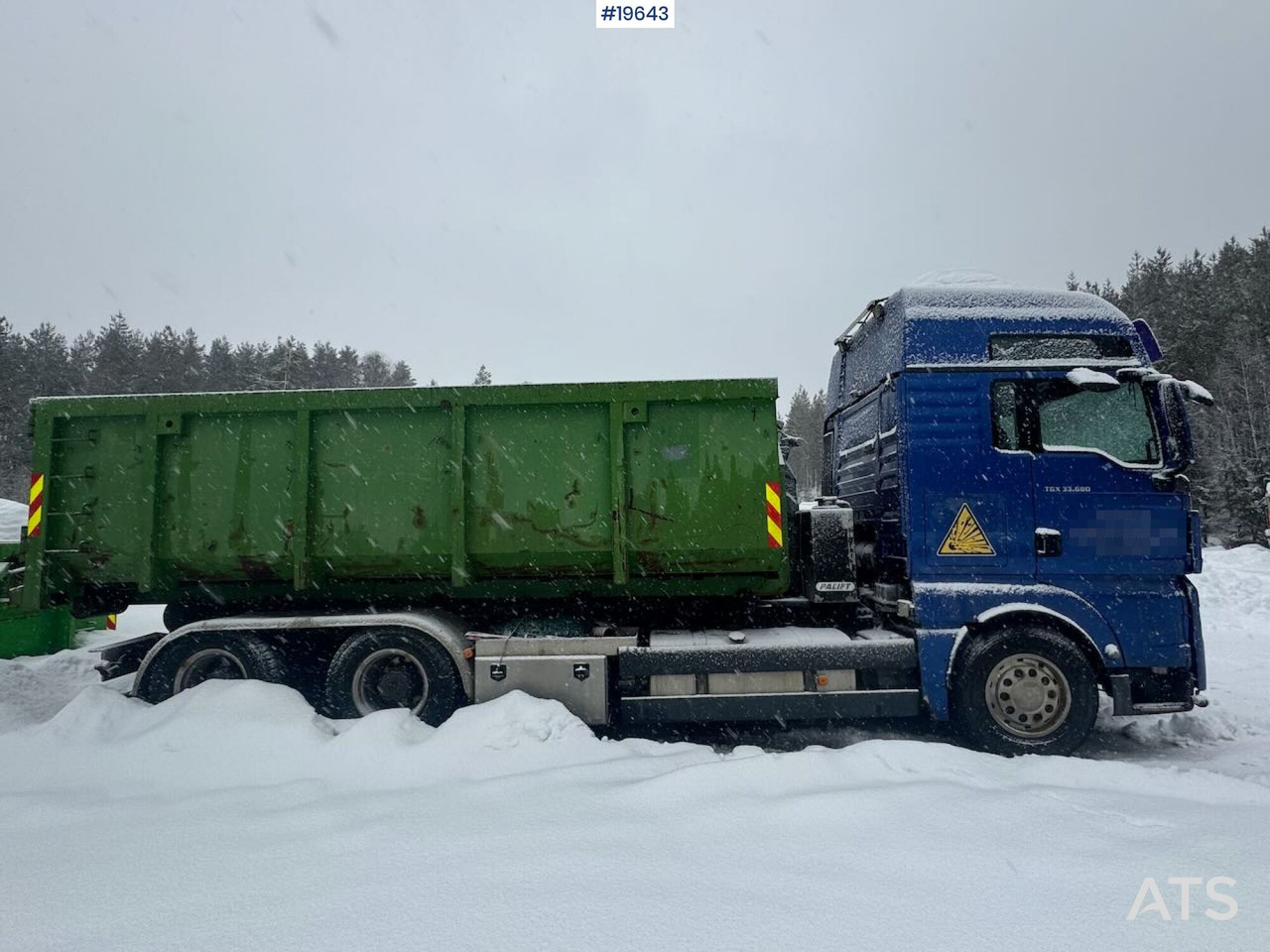 MAN TGX 33.680 Krokbil med Palift Krok - Haakarmsysteem vrachtwagen: afbeelding 3 MAN TGX 33.680 Krokbil med Palift Krok - Haakarmsysteem vrachtwagen: afbeelding 3