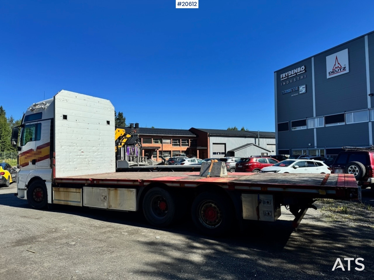 MAN TGX 580 - Vrachtwagen met open laadbak: afbeelding 3 MAN TGX 580 - Vrachtwagen met open laadbak: afbeelding 3