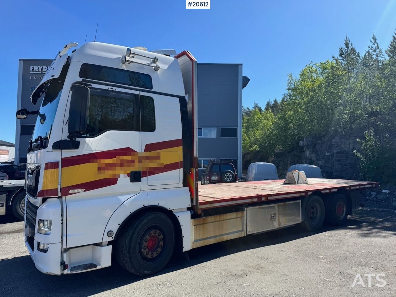 MAN TGX 580 - Vrachtwagen met open laadbak: afbeelding 2 MAN TGX 580 - Vrachtwagen met open laadbak: afbeelding 2