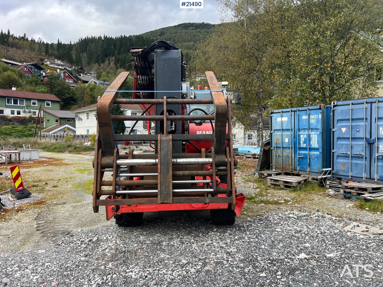 Manitou MRT2540 m/ radiostyring, mannskapskorg, 2 sett pallegafler, jibb med vinsj (1.5 tonn) - Verreiker: afbeelding 3 Manitou MRT2540 m/ radiostyring, mannskapskorg, 2 sett pallegafler, jibb med vinsj (1.5 tonn) - Verreiker: afbeelding 3