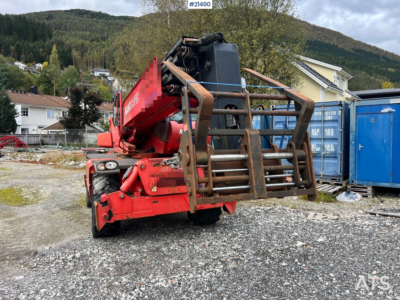 Manitou MRT2540 m/ radiostyring, mannskapskorg, 2 sett pallegafler, jibb med vinsj (1.5 tonn) - Verreiker: afbeelding 4 Manitou MRT2540 m/ radiostyring, mannskapskorg, 2 sett pallegafler, jibb med vinsj (1.5 tonn) - Verreiker: afbeelding 4