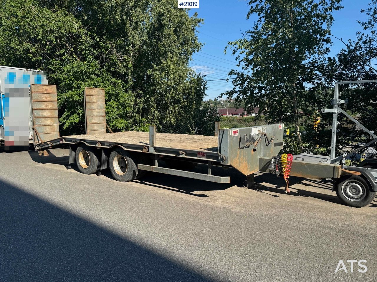 McCauley maskinhenger - Dieplader aanhangwagen: afbeelding 2 McCauley maskinhenger - Dieplader aanhangwagen: afbeelding 2