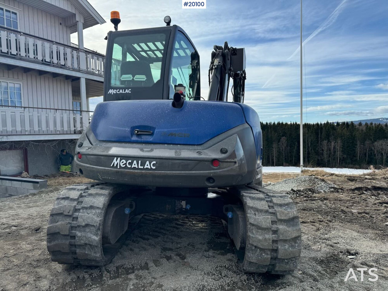 Mecalac 8 MCR-T4 - Minigraafmachine: afbeelding 4 Mecalac 8 MCR-T4 - Minigraafmachine: afbeelding 4
