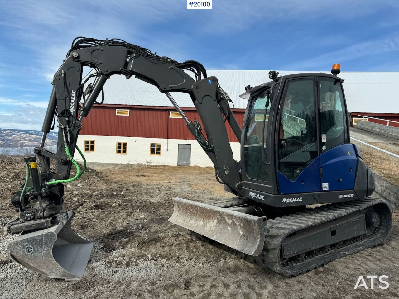 Mecalac 8 MCR-T4 - Minigraafmachine: afbeelding 1 Mecalac 8 MCR-T4 - Minigraafmachine: afbeelding 1