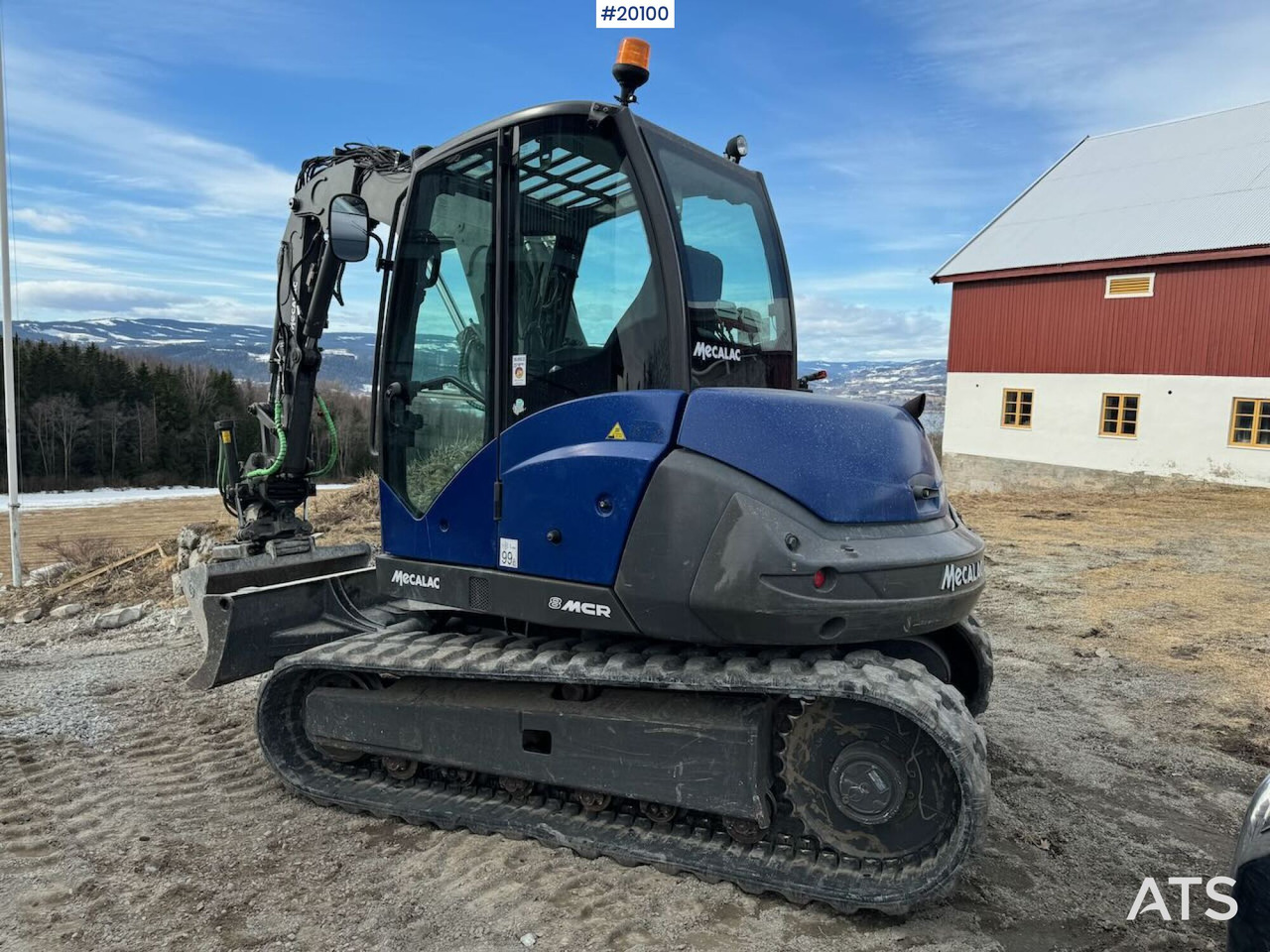 Mecalac 8 MCR-T4 - Minigraafmachine: afbeelding 3 Mecalac 8 MCR-T4 - Minigraafmachine: afbeelding 3