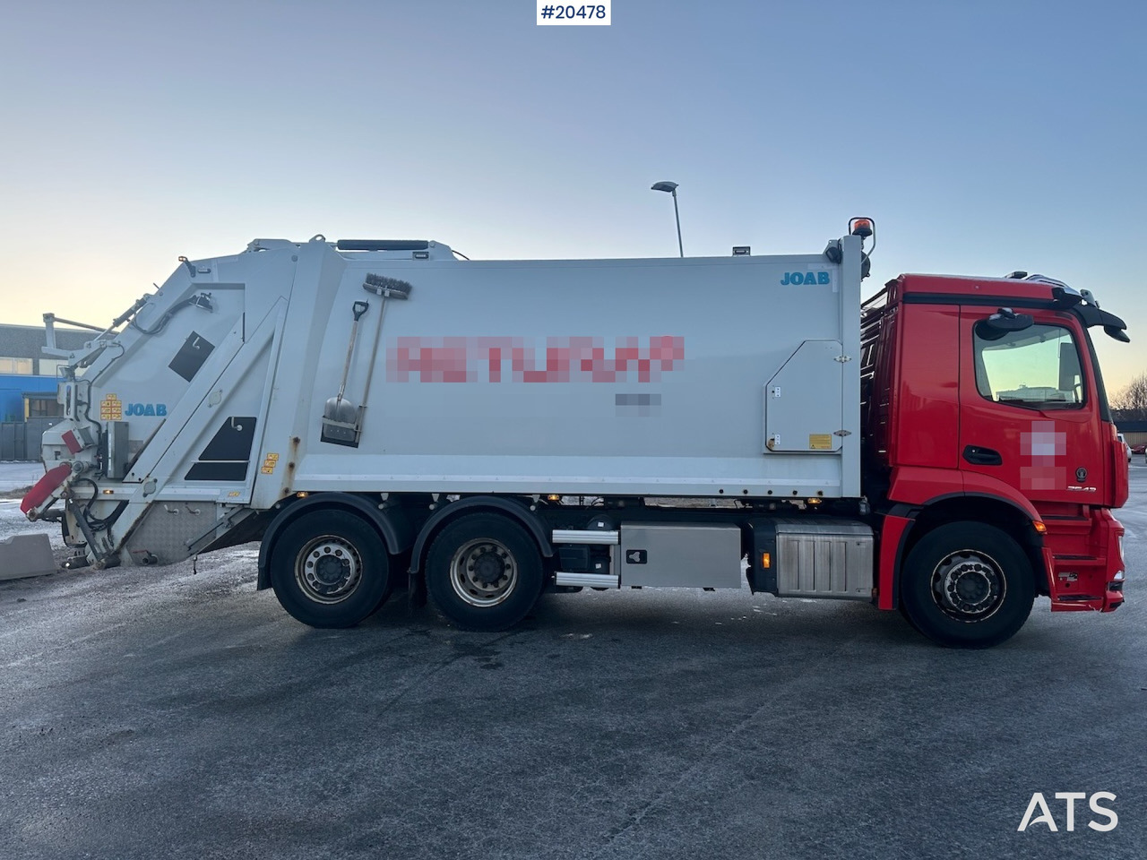 Mercedes 2021 - Vuilniswagen: afbeelding 5 Mercedes 2021 - Vuilniswagen: afbeelding 5