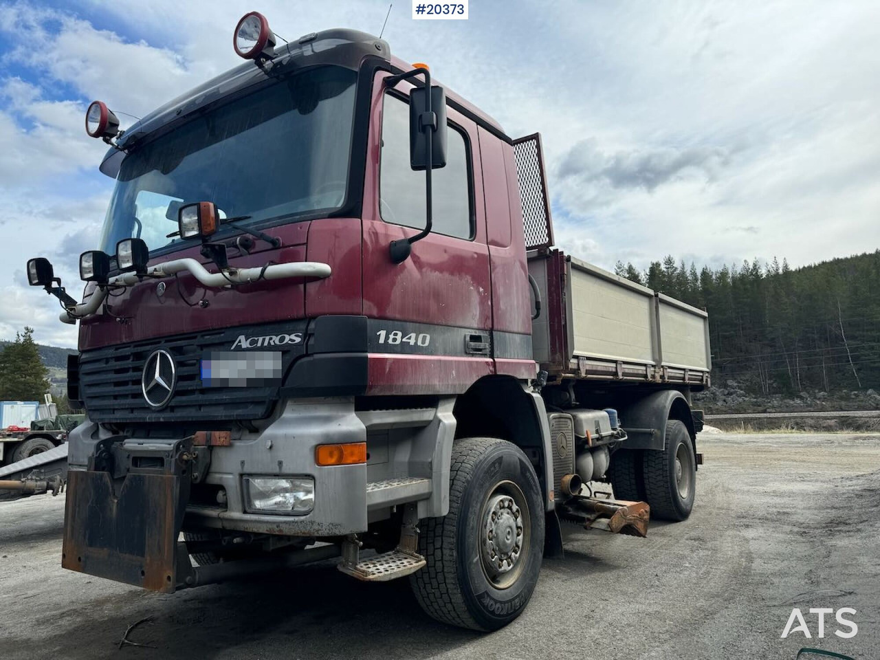 Mercedes Actros 1840 - Kipper vrachtwagen: afbeelding 4 Mercedes Actros 1840 - Kipper vrachtwagen: afbeelding 4