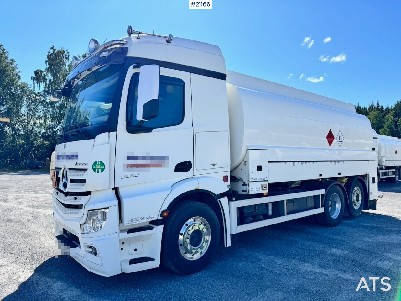 Mercedes Actros 2553 - Tankwagen: afbeelding 2 Mercedes Actros 2553 - Tankwagen: afbeelding 2