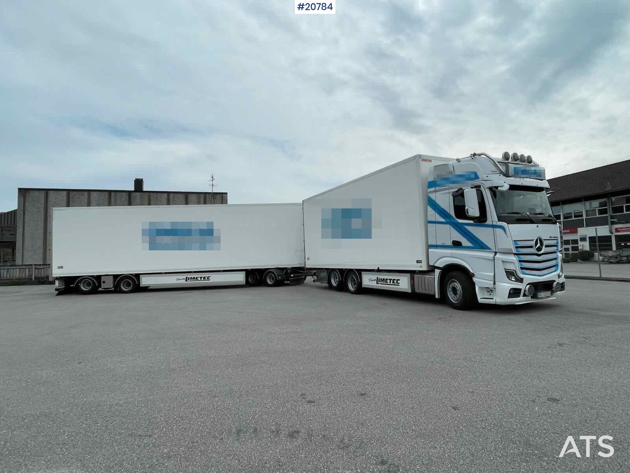 Mercedes Actros - Bakwagen: afbeelding 1 Mercedes Actros - Bakwagen: afbeelding 1