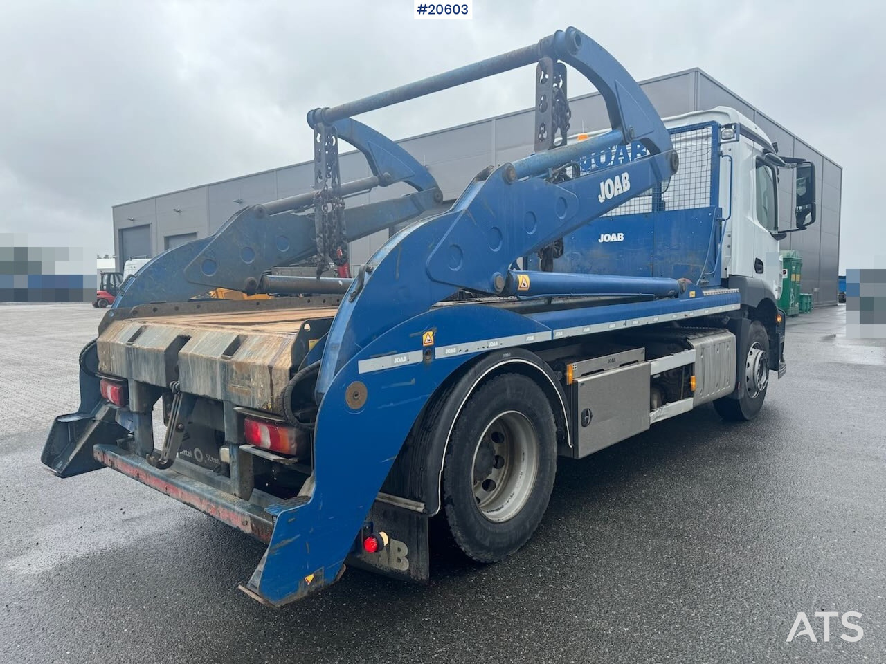 Mercedes Antos 1833 - Portaalarmsysteem vrachtwagen: afbeelding 5 Mercedes Antos 1833 - Portaalarmsysteem vrachtwagen: afbeelding 5