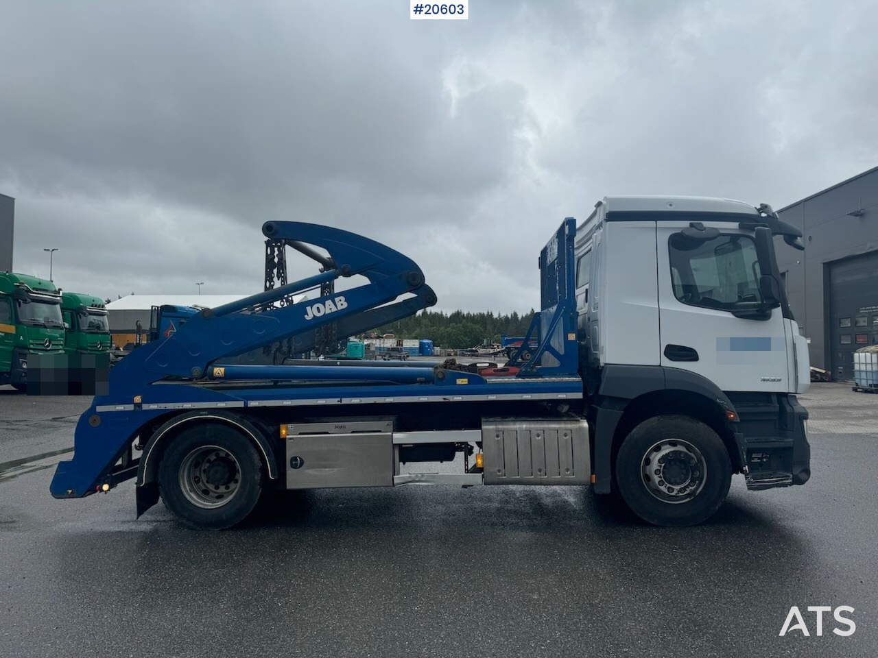 Mercedes Antos 1833 - Portaalarmsysteem vrachtwagen: afbeelding 4 Mercedes Antos 1833 - Portaalarmsysteem vrachtwagen: afbeelding 4