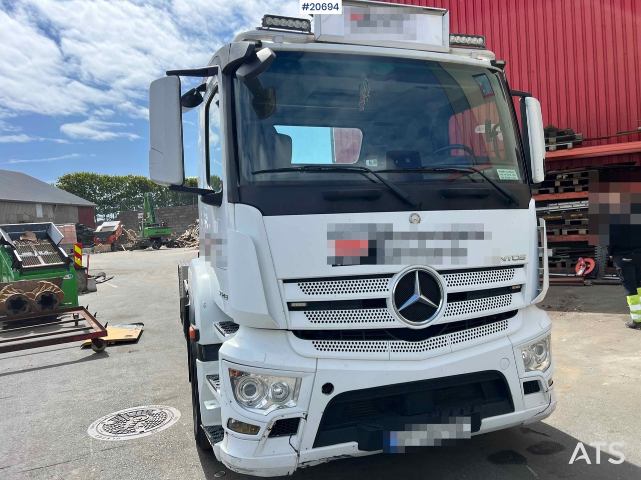Mercedes Antos 2543 - Haakarmsysteem vrachtwagen: afbeelding 5 Mercedes Antos 2543 - Haakarmsysteem vrachtwagen: afbeelding 5