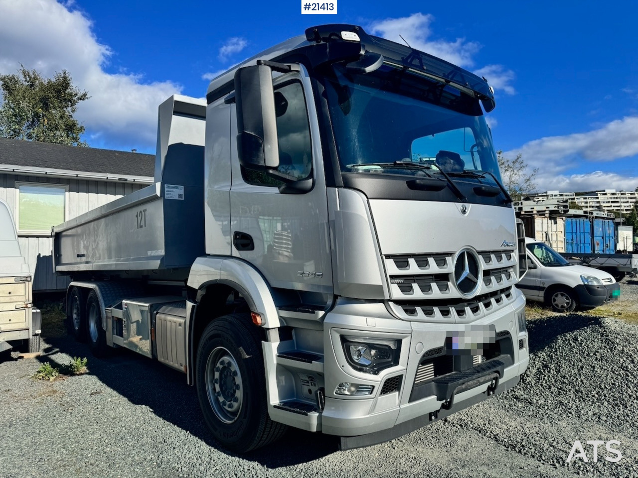 Mercedes Arocs 2543 - Haakarmsysteem vrachtwagen: afbeelding 1 Mercedes Arocs 2543 - Haakarmsysteem vrachtwagen: afbeelding 1