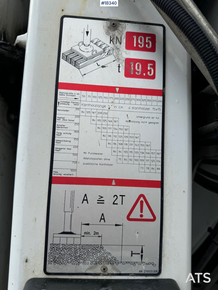 Betonpomp Mercedes Arocs: afbeelding 18