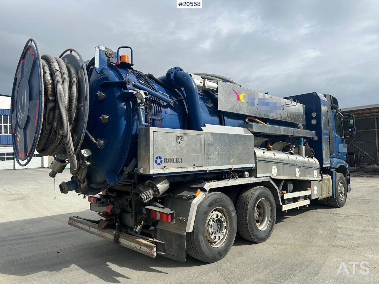 Vacuümwagen Mercedes Arocs: afbeelding 5