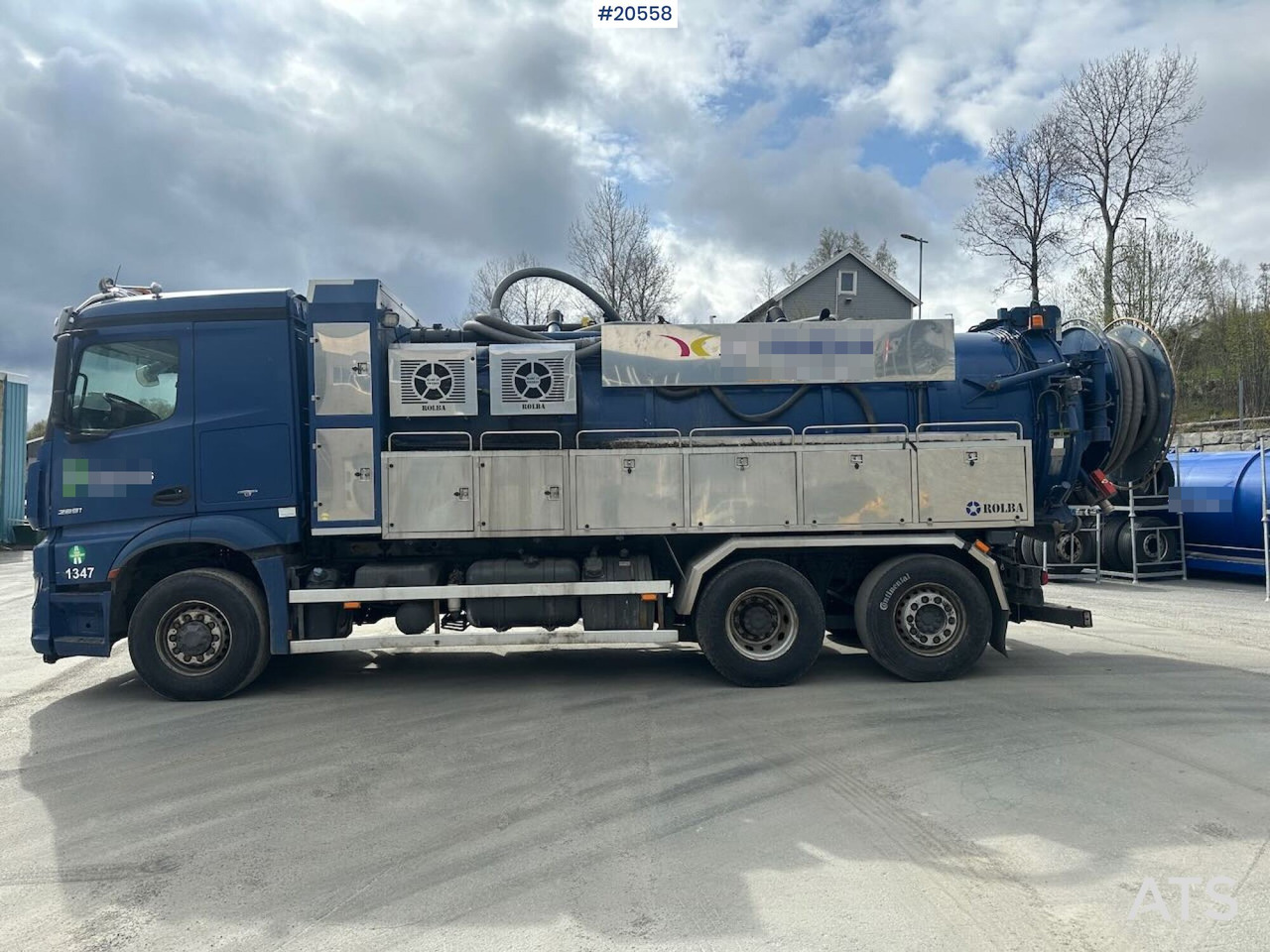 Vacuümwagen Mercedes Arocs: afbeelding 8