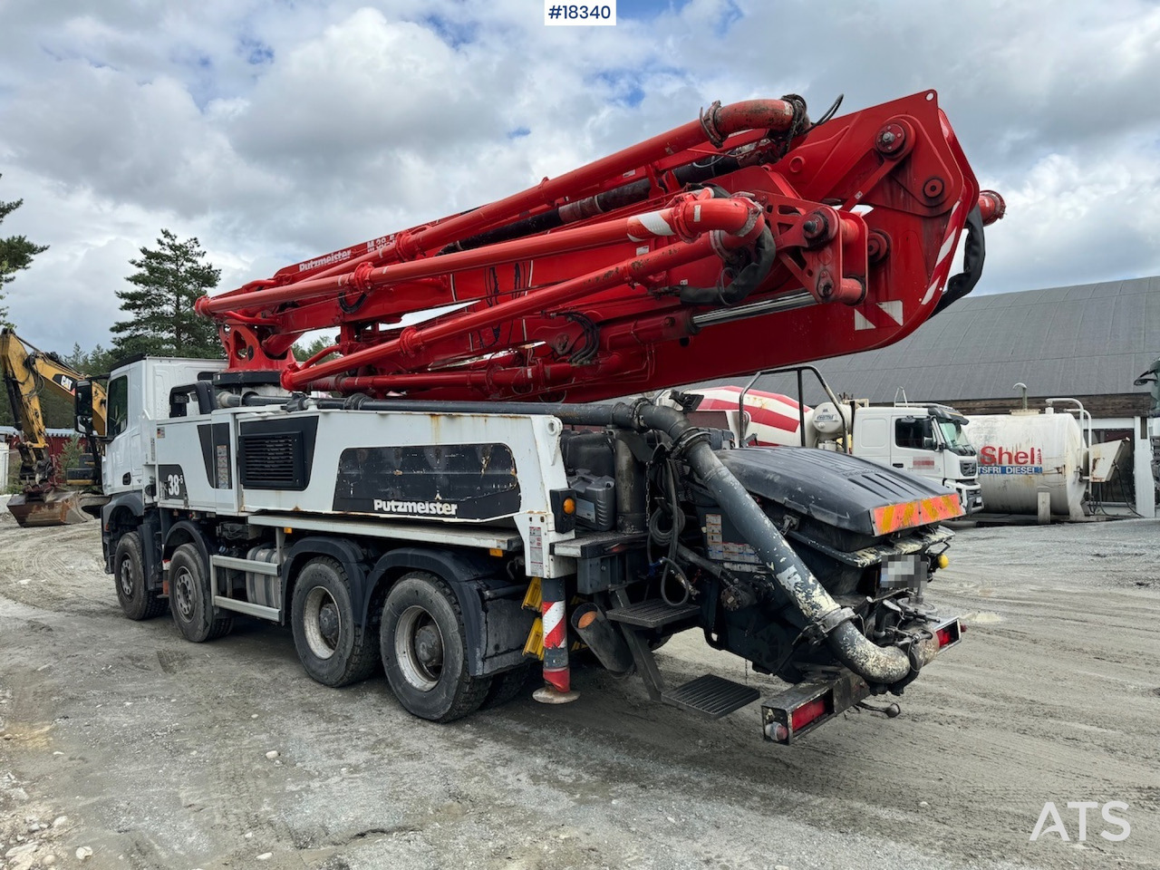 Betonpomp Mercedes Arocs: afbeelding 5
