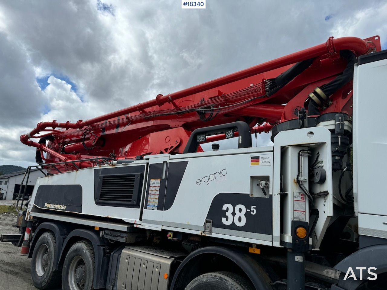 Betonpomp Mercedes Arocs: afbeelding 17