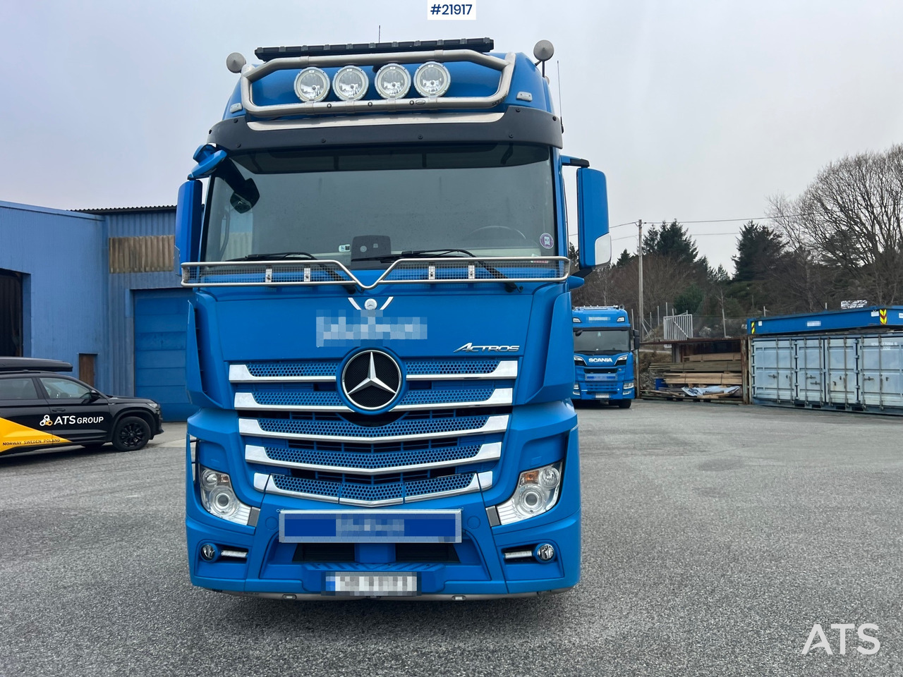 Mercedes-Benz Actros 6x2 planbil m/ 2012 konar 2 akslet plankjerre - Vrachtwagen met open laadbak: afbeelding 3 Mercedes-Benz Actros 6x2 planbil m/ 2012 konar 2 akslet plankjerre - Vrachtwagen met open laadbak: afbeelding 3