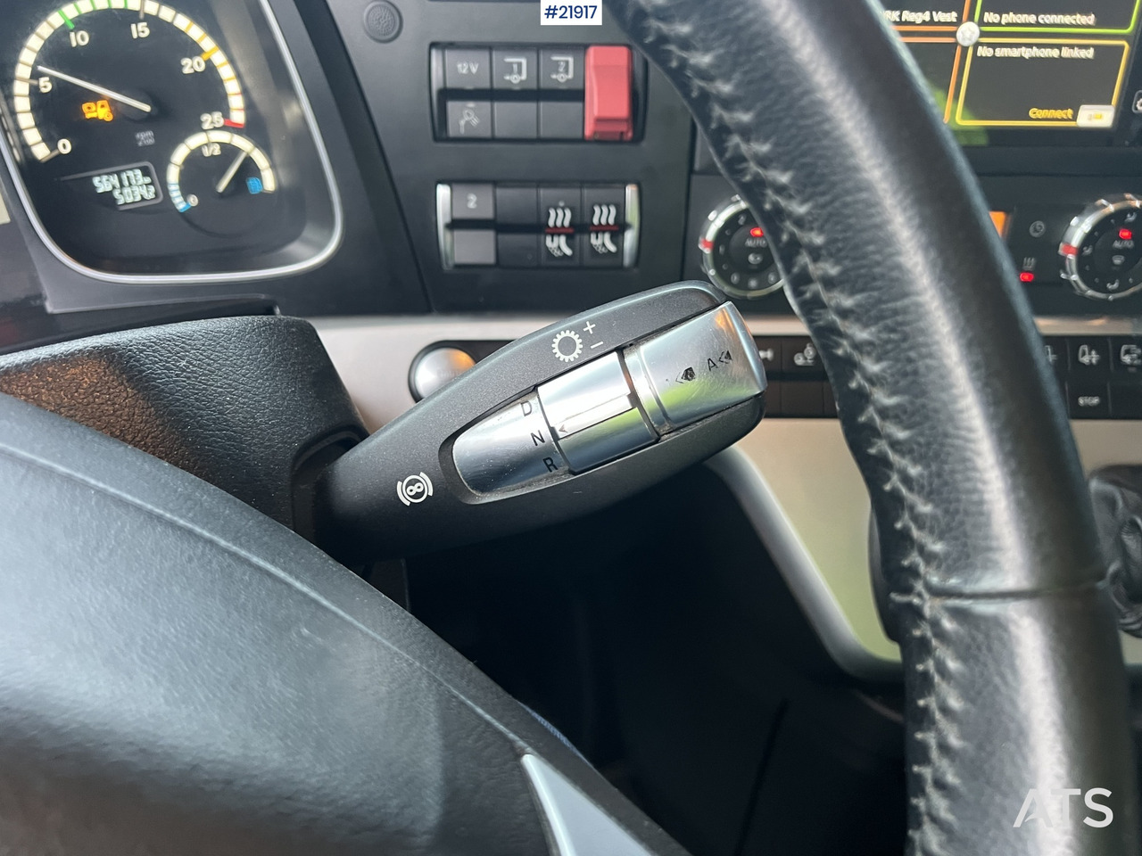 Vrachtwagen met open laadbak Mercedes-Benz Actros 6x2 planbil m/ 2012 konar 2 akslet plankjerre: afbeelding 29