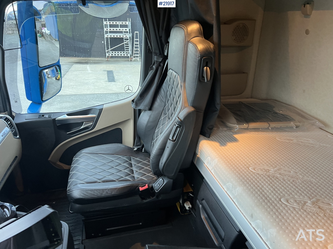 Vrachtwagen met open laadbak Mercedes-Benz Actros 6x2 planbil m/ 2012 konar 2 akslet plankjerre: afbeelding 23