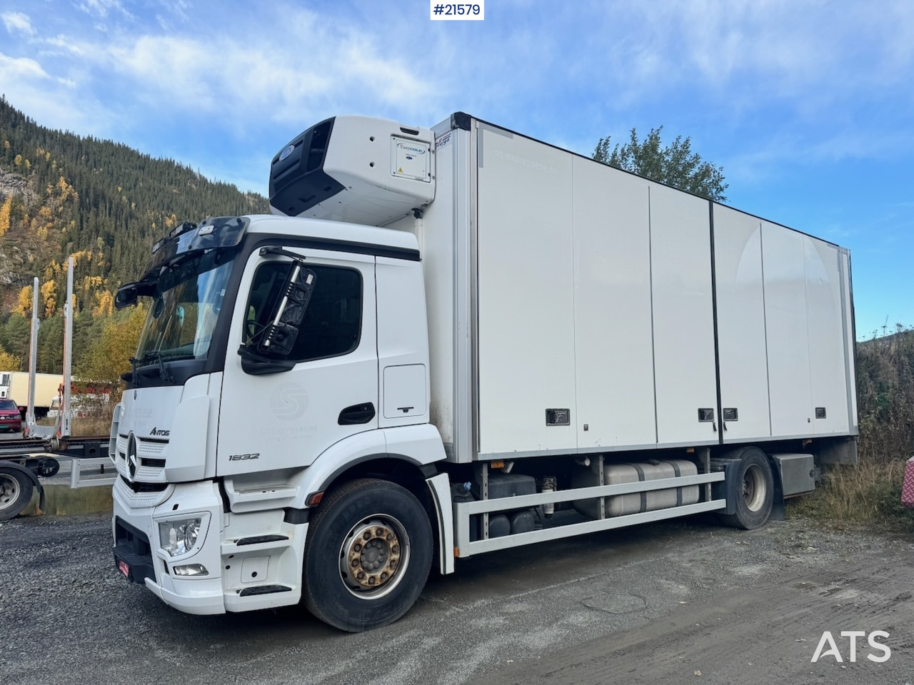 Mercedes-Benz Antos 1832 m/ Full sideåpning og Kjøl/frys. - Bakwagen: afbeelding 2 Mercedes-Benz Antos 1832 m/ Full sideåpning og Kjøl/frys. - Bakwagen: afbeelding 2