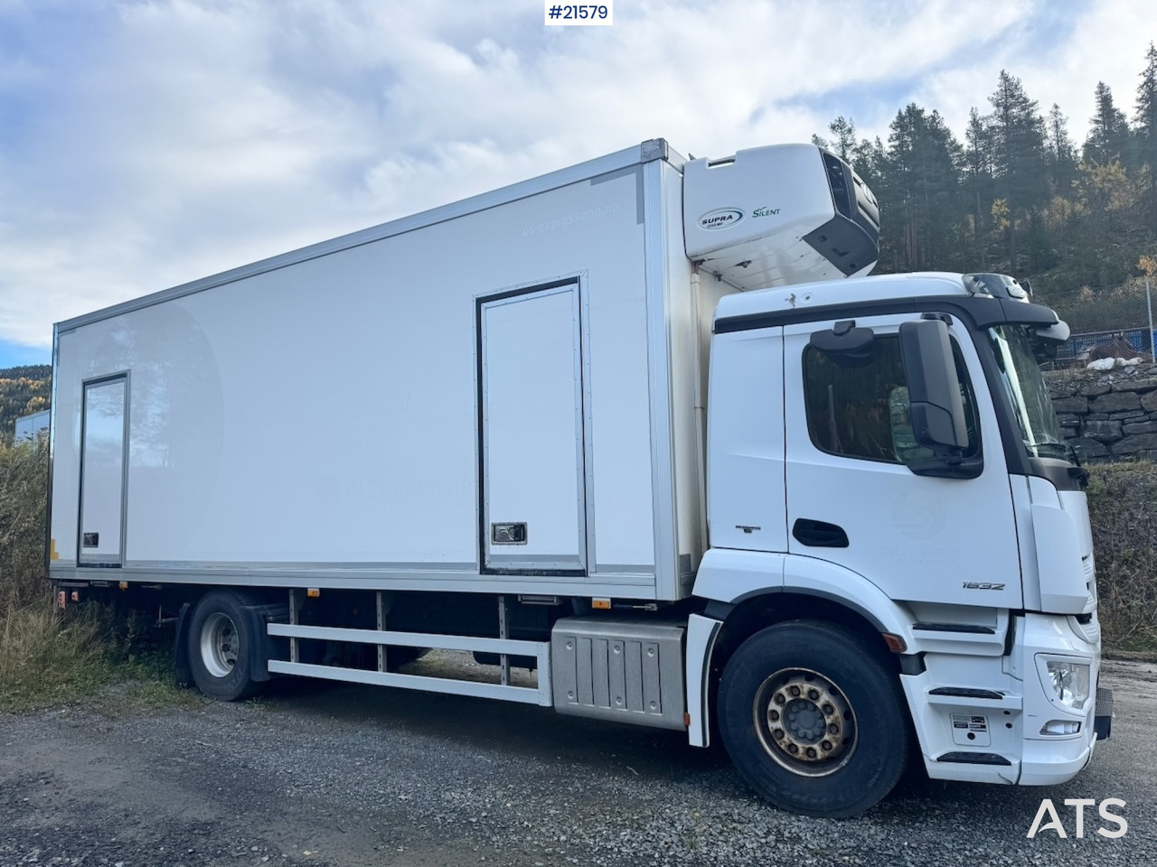 Mercedes-Benz Antos 1832 m/ Full sideåpning og Kjøl/frys. - Bakwagen: afbeelding 5 Mercedes-Benz Antos 1832 m/ Full sideåpning og Kjøl/frys. - Bakwagen: afbeelding 5