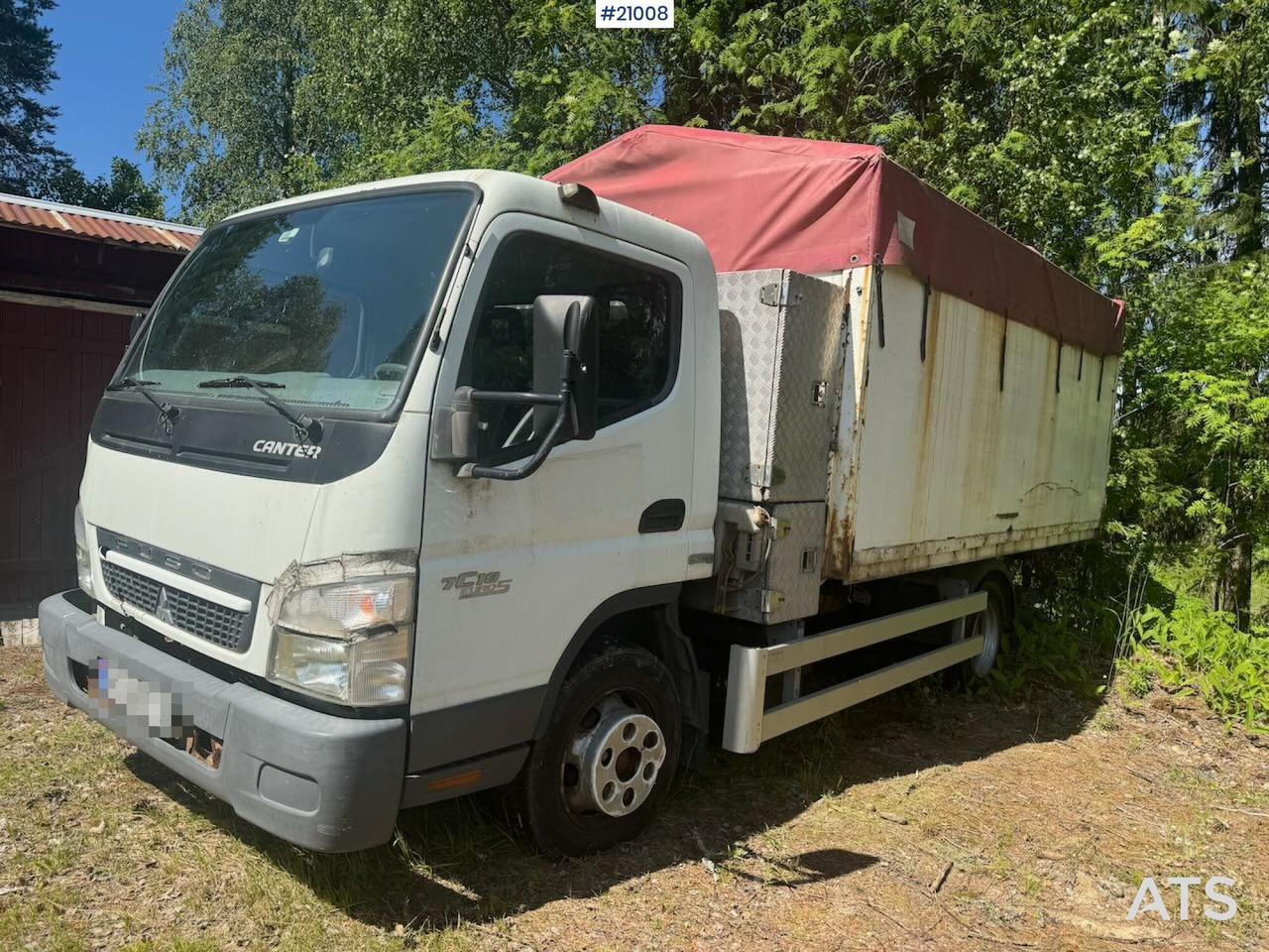 Mitsubishi Fuso Canter - Vrachtwagen met open laadbak: afbeelding 1 Mitsubishi Fuso Canter - Vrachtwagen met open laadbak: afbeelding 1