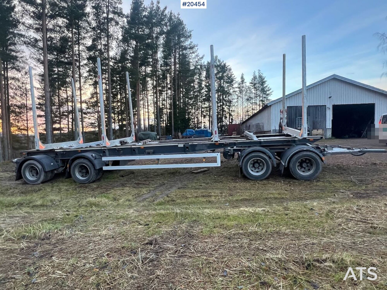Mjølby Mjøby Tømmerhenger - Hout aanhanger: afbeelding 2 Mjølby Mjøby Tømmerhenger - Hout aanhanger: afbeelding 2