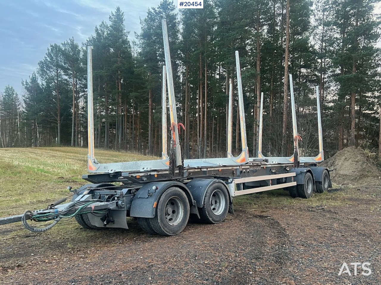 Mjølby Mjøby Tømmerhenger - Hout aanhanger: afbeelding 1 Mjølby Mjøby Tømmerhenger - Hout aanhanger: afbeelding 1