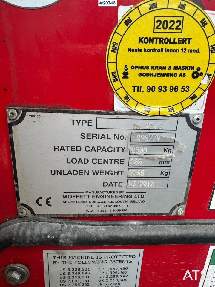 Meeneemheftruck Moffett M4 25.4: afbeelding 9
