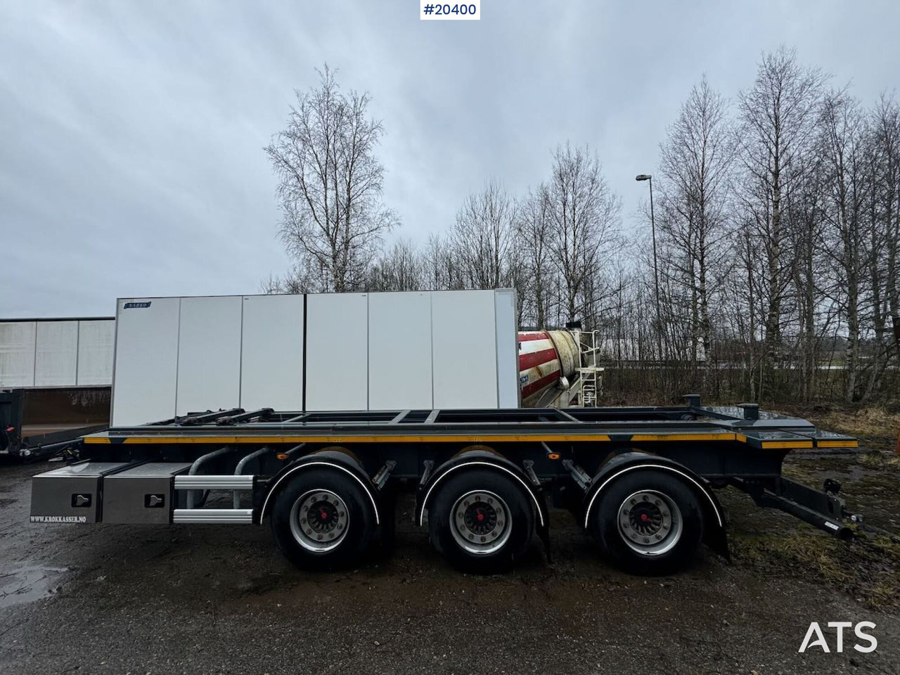 NC krokkjerre - Containertransporter/ Wissellaadbak aanhangwagen: afbeelding 1 NC krokkjerre - Containertransporter/ Wissellaadbak aanhangwagen: afbeelding 1