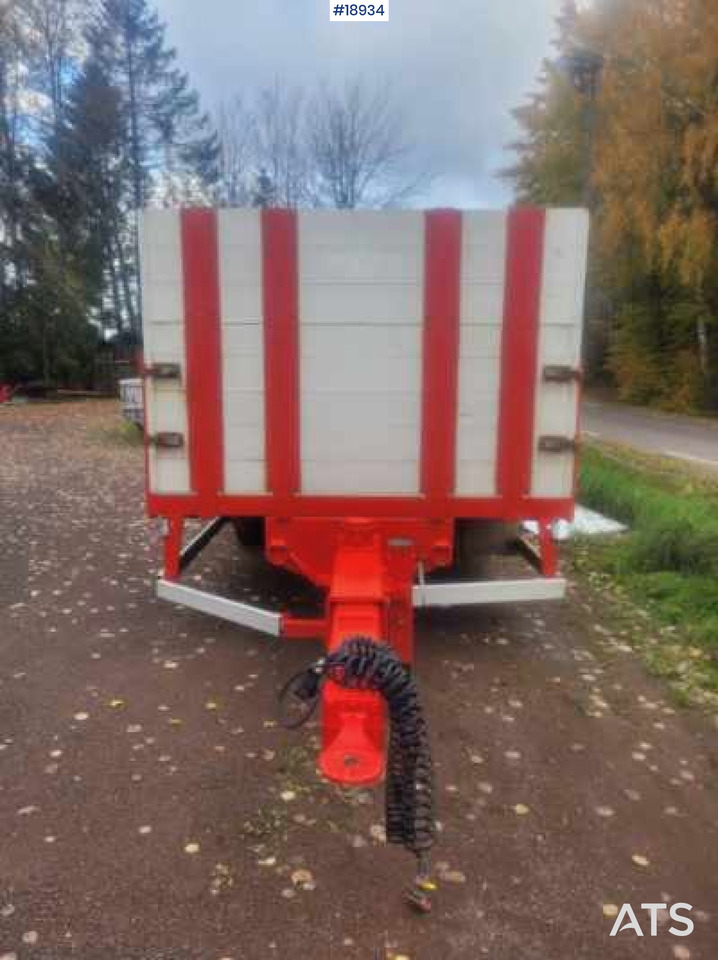 Narko 2004 Narko 2 akslet Plankjerre m/ Aluminiums karmer. - Open/ Plateau aanhangwagen: afbeelding 2 Narko 2004 Narko 2 akslet Plankjerre m/ Aluminiums karmer. - Open/ Plateau aanhangwagen: afbeelding 2