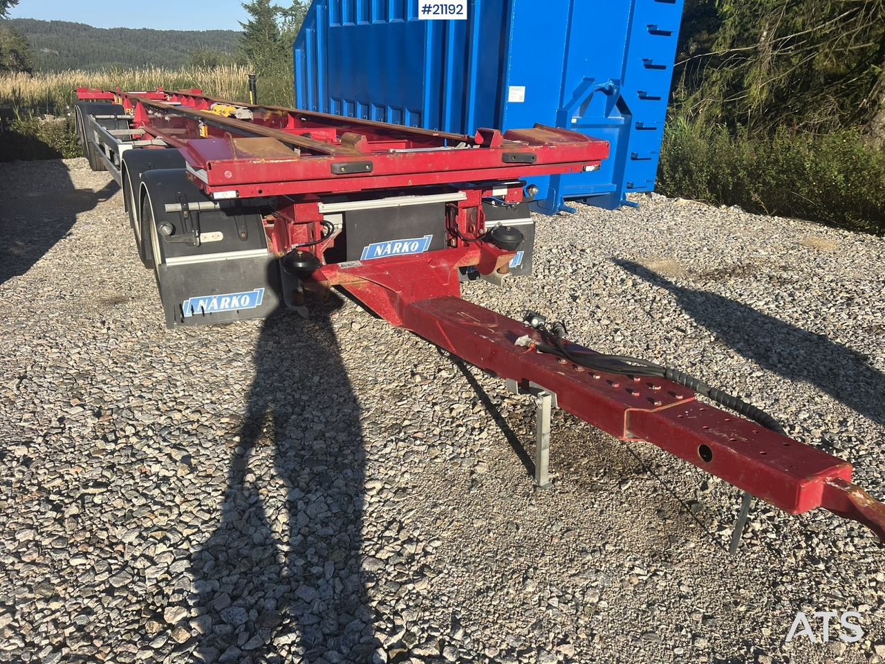 Narko Containerhenger - Chassis aanhangwagen: afbeelding 5 Narko Containerhenger - Chassis aanhangwagen: afbeelding 5