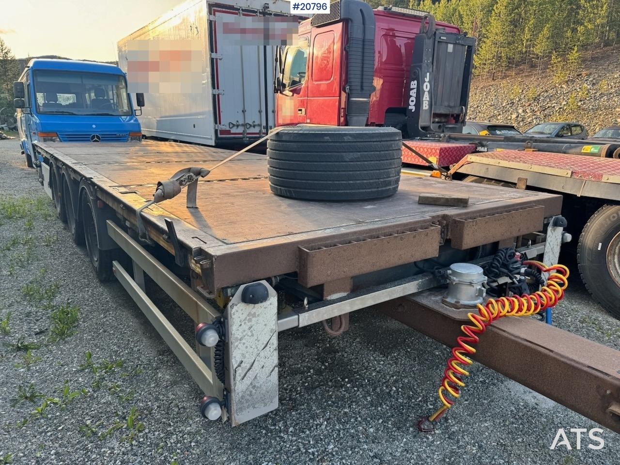 Narko plankjerre - Open/ Plateau aanhangwagen: afbeelding 1 Narko plankjerre - Open/ Plateau aanhangwagen: afbeelding 1