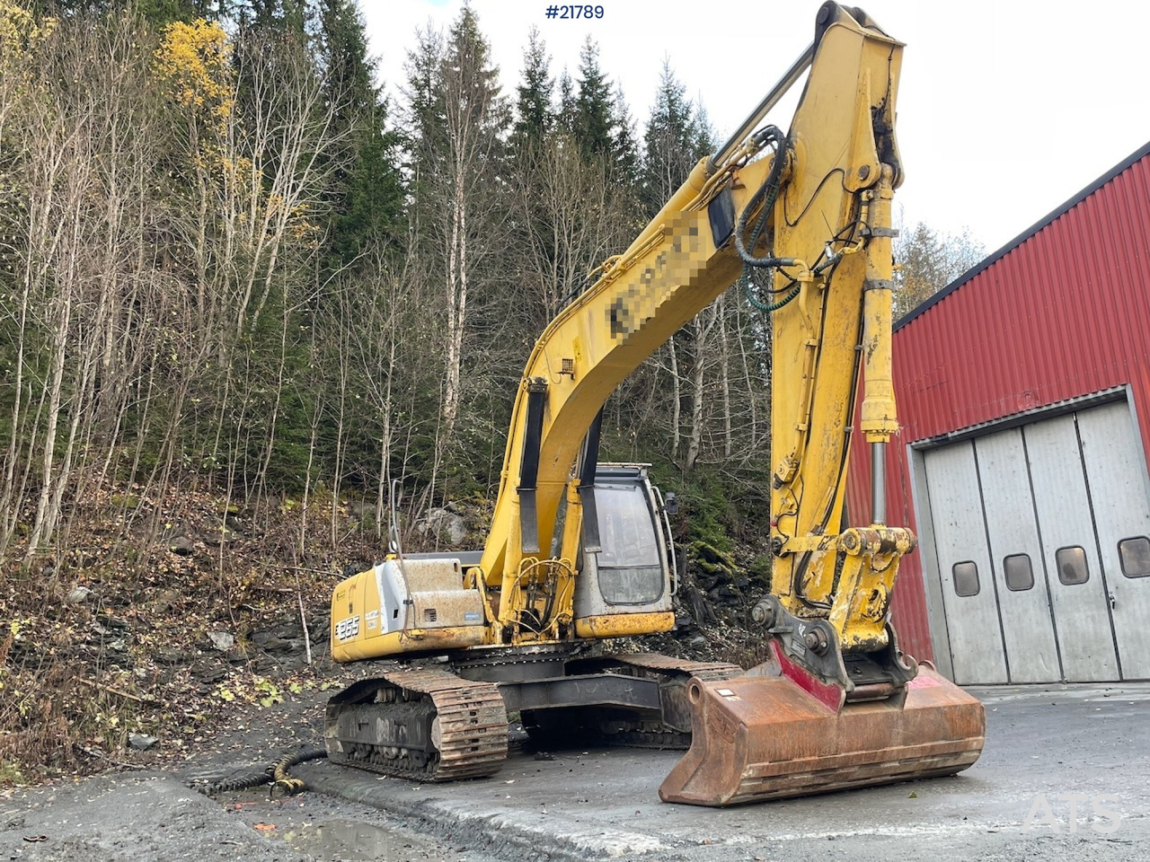 New Holland E265 med graveskuffe - Rupsgraafmachine: afbeelding 1 New Holland E265 med graveskuffe - Rupsgraafmachine: afbeelding 1