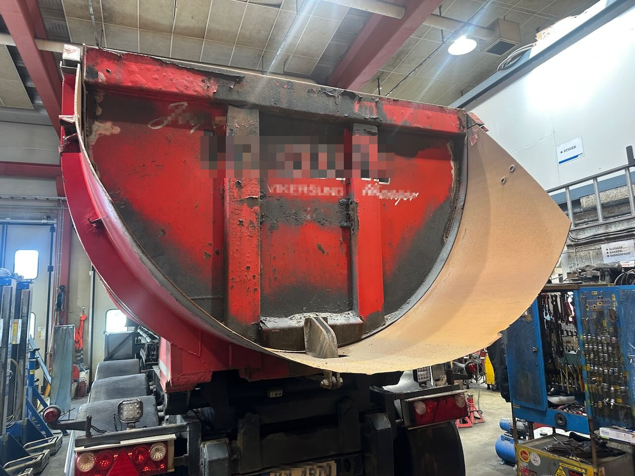 Nor-Slep SE-42 3 akslet tippsemi m/ kapellduk - Kipper oplegger: afbeelding 4 Nor-Slep SE-42 3 akslet tippsemi m/ kapellduk - Kipper oplegger: afbeelding 4