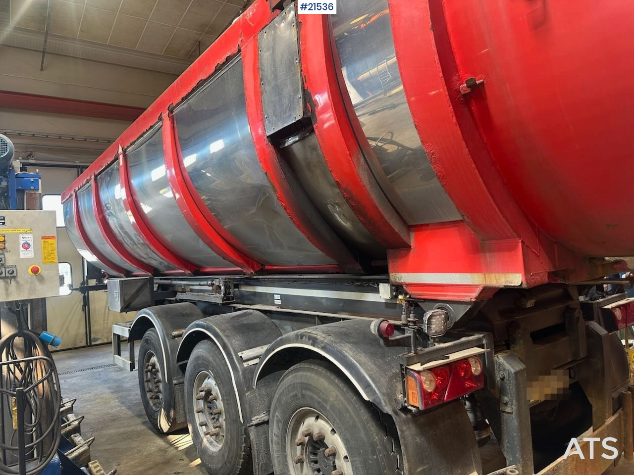 Nor-Slep SE-42 3 akslet tippsemi m/ kapellduk - Kipper oplegger: afbeelding 3 Nor-Slep SE-42 3 akslet tippsemi m/ kapellduk - Kipper oplegger: afbeelding 3