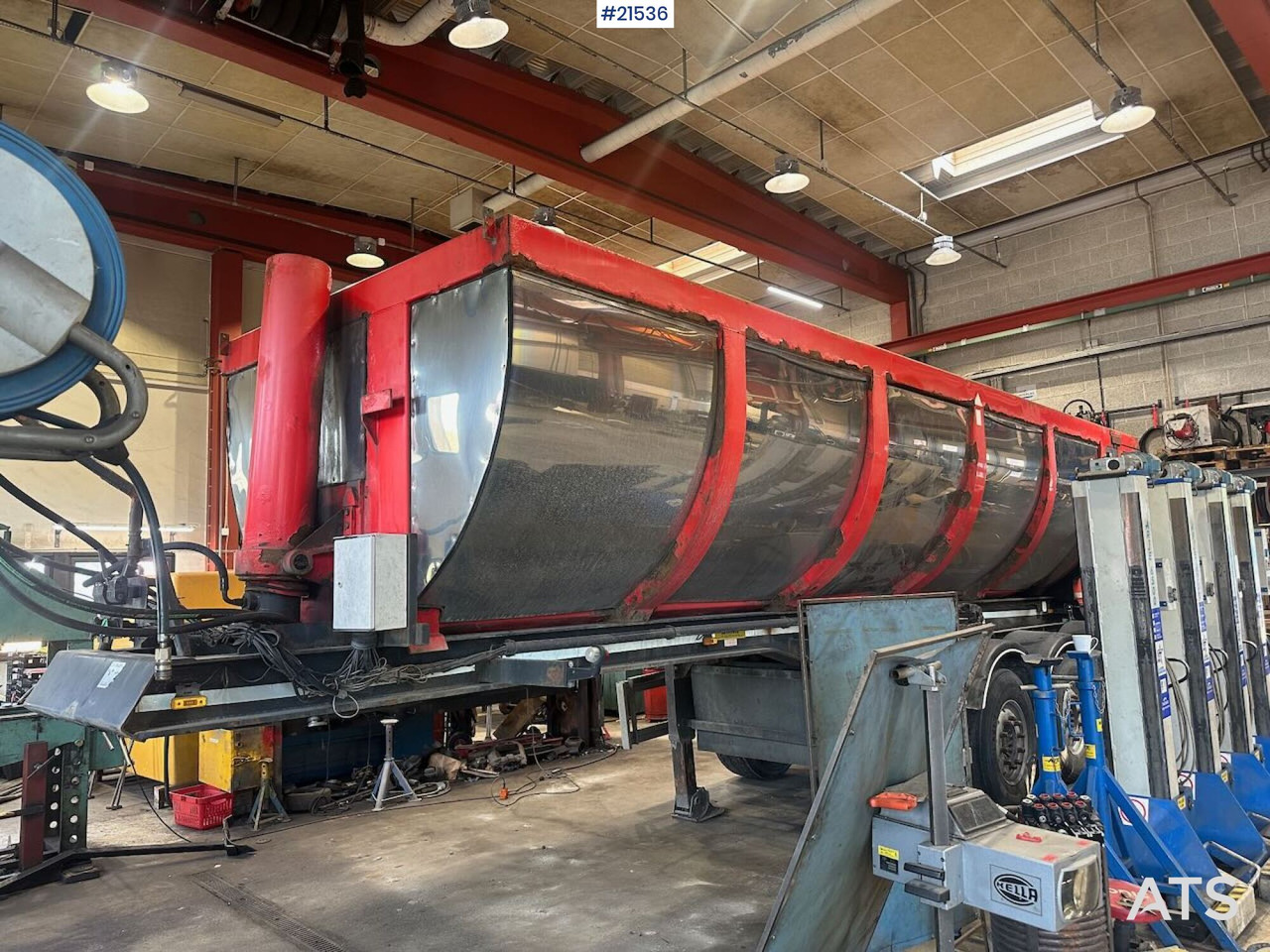 Nor-Slep SE-42 3 akslet tippsemi m/ kapellduk - Kipper oplegger: afbeelding 1 Nor-Slep SE-42 3 akslet tippsemi m/ kapellduk - Kipper oplegger: afbeelding 1