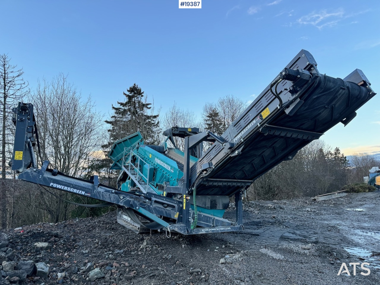 Powerscreen Warrior 1800 - Zeefinstallatie: afbeelding 4 Powerscreen Warrior 1800 - Zeefinstallatie: afbeelding 4