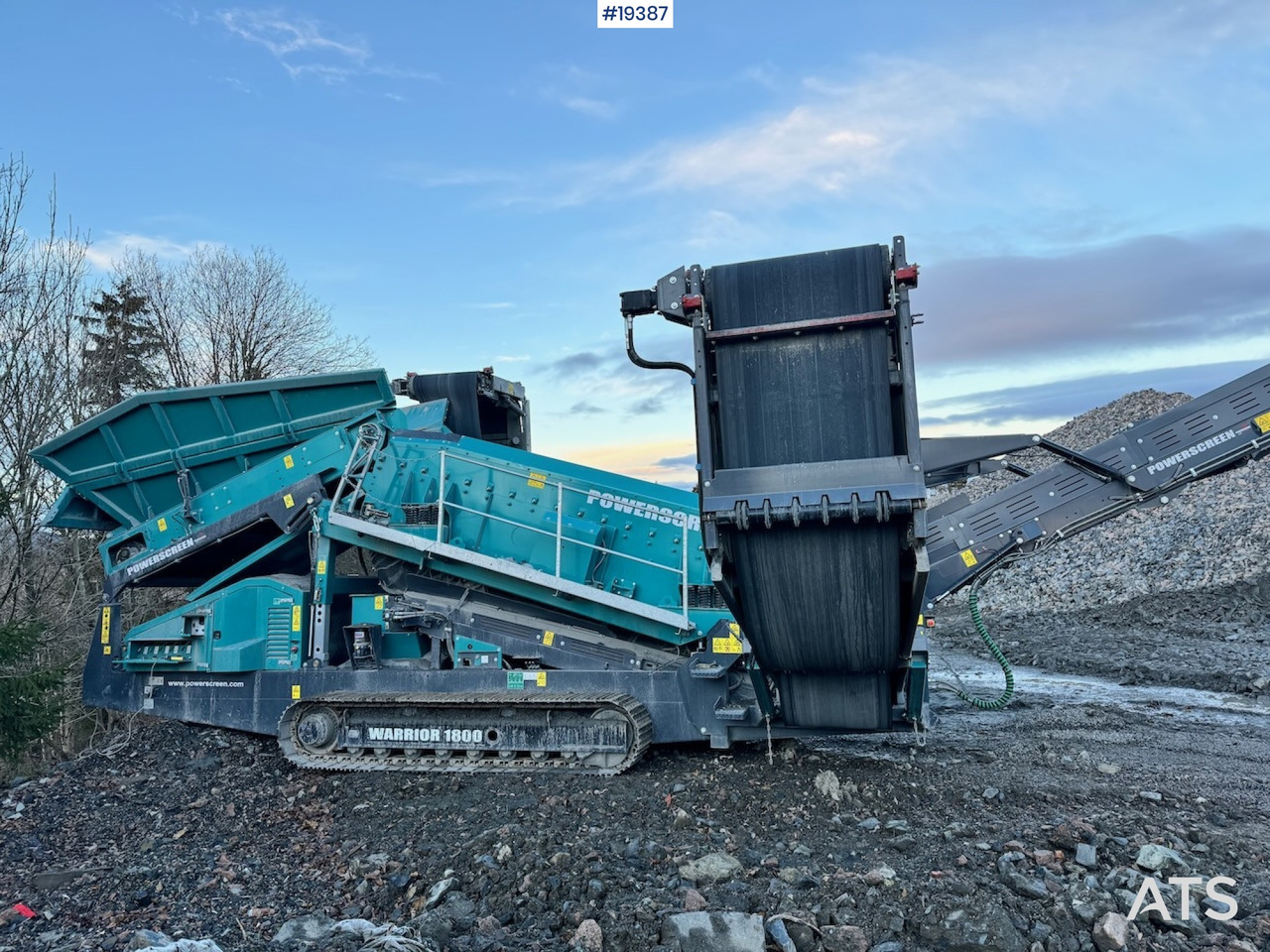 Powerscreen Warrior 1800 - Zeefinstallatie: afbeelding 5 Powerscreen Warrior 1800 - Zeefinstallatie: afbeelding 5