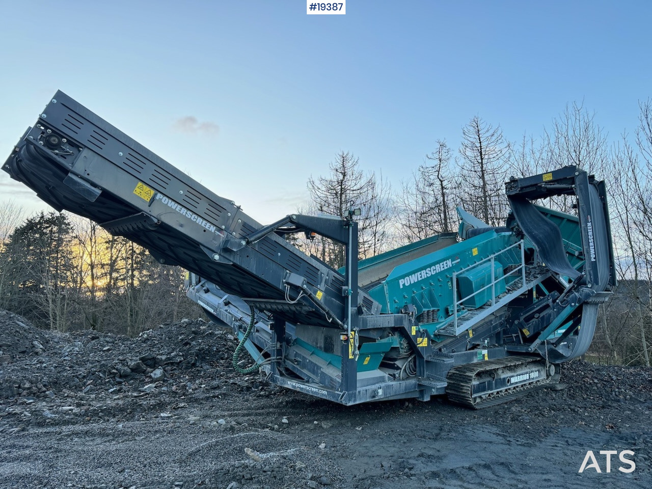 Powerscreen Warrior 1800 - Zeefinstallatie: afbeelding 3 Powerscreen Warrior 1800 - Zeefinstallatie: afbeelding 3