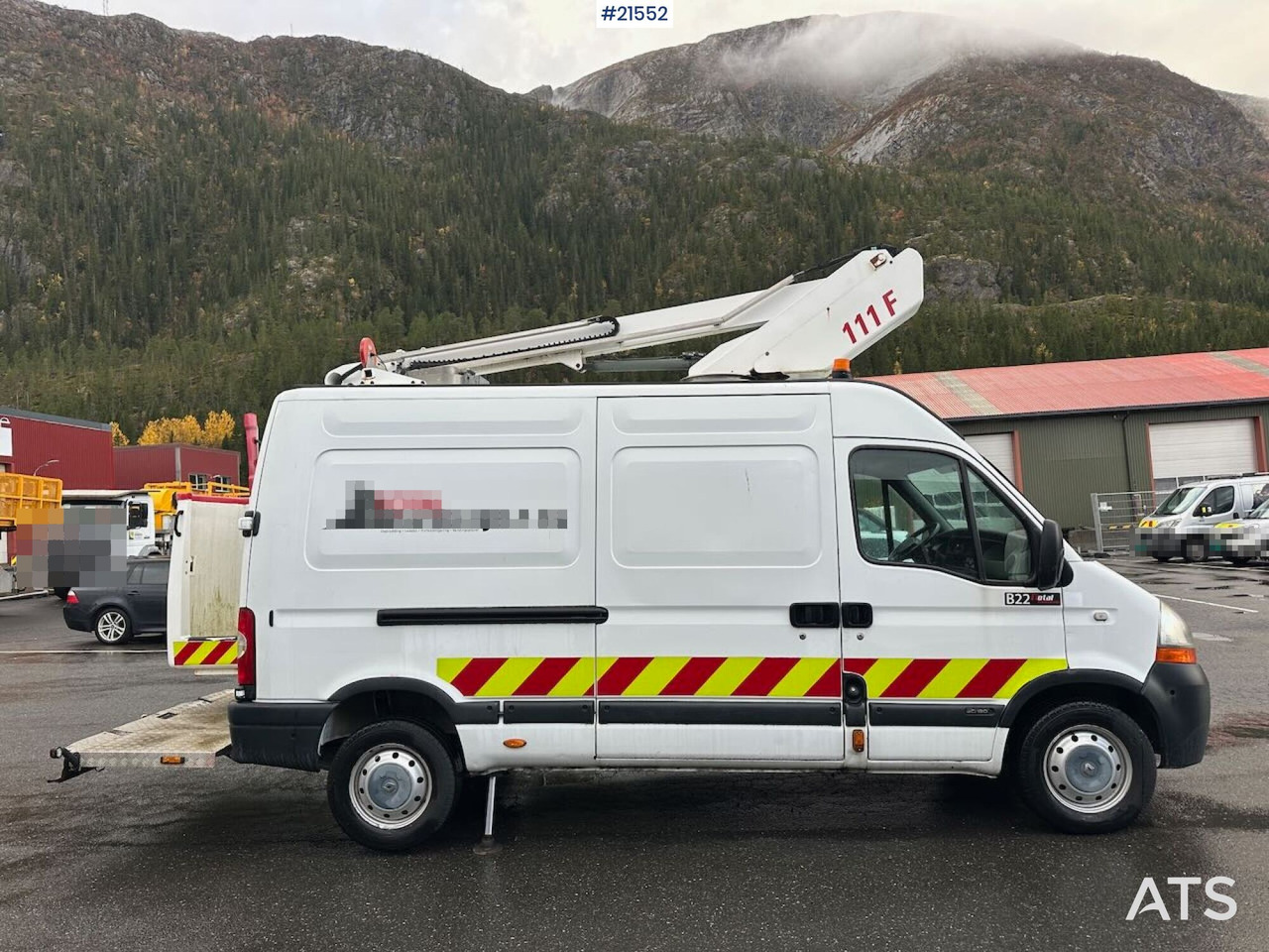 Renault Master liftbil m/ France Elevateur løftekurv. SE VIDEO - Vrachtwagen hoogwerker, Gesloten bestelwagen: afbeelding 5 Renault Master liftbil m/ France Elevateur løftekurv. SE VIDEO - Vrachtwagen hoogwerker, Gesloten bestelwagen: afbeelding 5