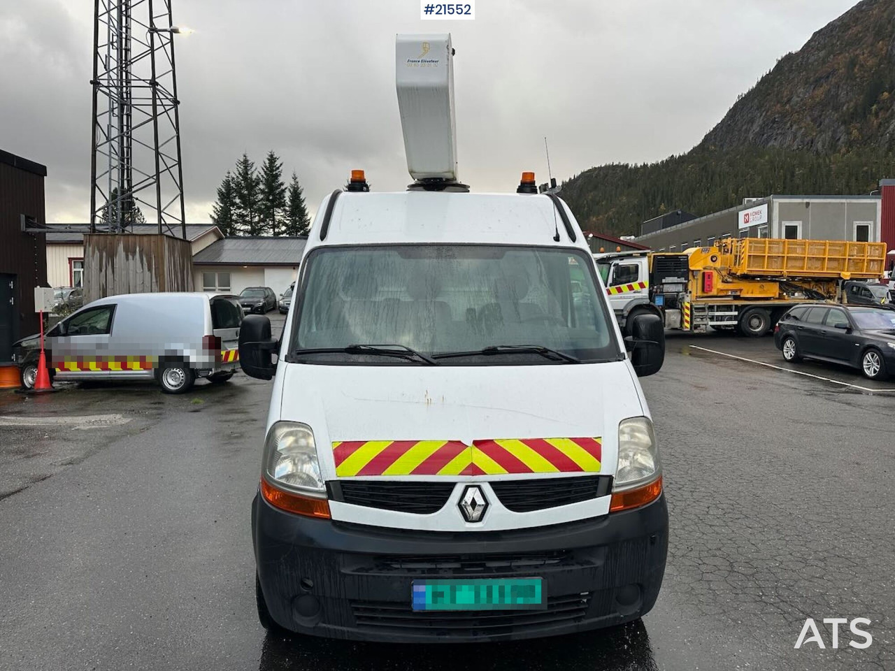 Renault Master liftbil m/ France Elevateur løftekurv. SE VIDEO - Vrachtwagen hoogwerker, Gesloten bestelwagen: afbeelding 3 Renault Master liftbil m/ France Elevateur løftekurv. SE VIDEO - Vrachtwagen hoogwerker, Gesloten bestelwagen: afbeelding 3