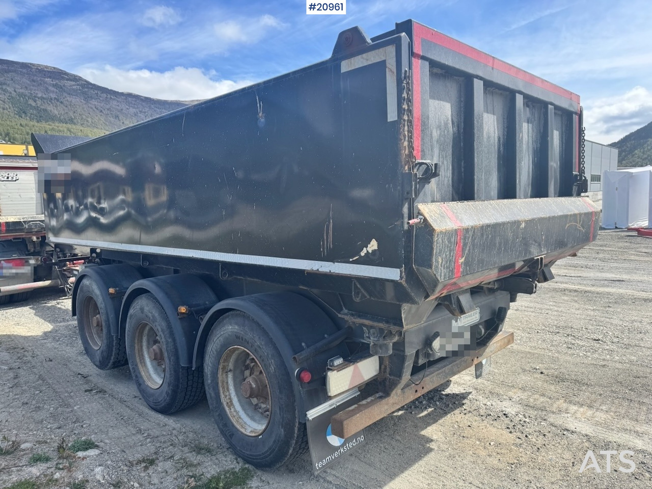 Renders trippelkjerre - Kipper aanhangwagen: afbeelding 2 Renders trippelkjerre - Kipper aanhangwagen: afbeelding 2